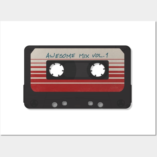 Awesome Mix Vol 1 Wall Art by AnthonyAyy